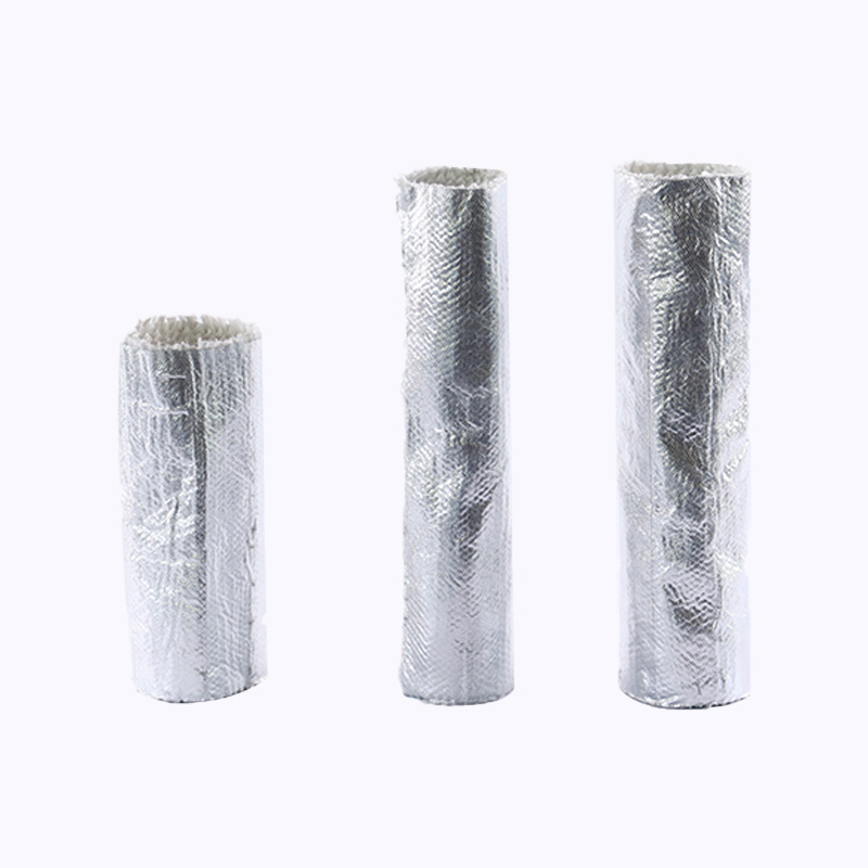 Aluminium Foil fiberglass sleeve